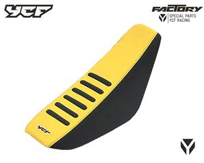 SELLE RENFORCEE LITE/START/PILOT88/PILOT125 JUSQUE 2014/SM125 JAUNE