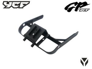 Support acier radiateur et flanc MINI GP Noir MAT