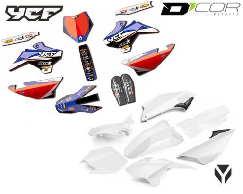 KIT PLASTIQUE + DECO STAR RACING D'COR
