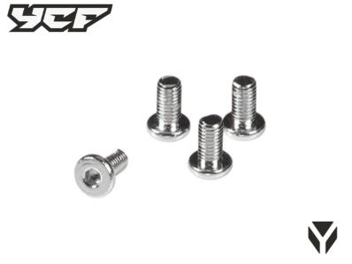 KIT VIS DISQUE DE FREIN M8x20 avec épaulement 10mm pour roue cross