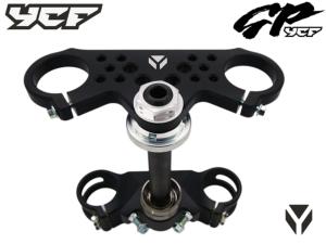 Te Fourche Complet MINI GP (TE SUPd45mm / TE INF d48mm) L=160mm Noir Mat