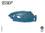 REINFORCED CHAIN 420 110 LINKS BLUE