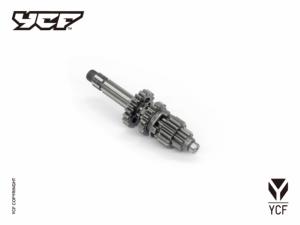 COMPLETE MAIN BOX SHAFT Ø12 IGNITION SIDE AND Ø14 CLUTCH SIDE L= 153,5mm