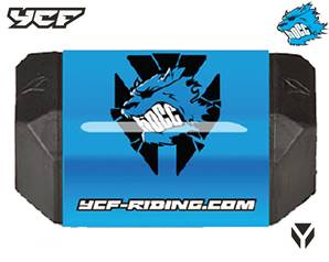 MOUSSE DE GUIDON YCF50 BLEU
