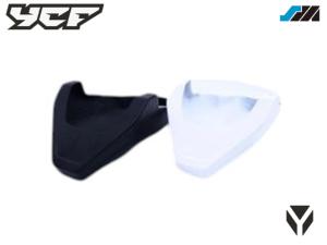 SABOT MOTEUR RECUPERATEUR D'HUILE SUPERMOTARD EN FIBRE DE VERRE BLANC