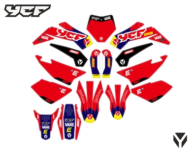 KIT DECO RACING 2022 - LITE/ START/ PILOT/ SP/SM ROUGE