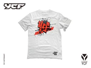 T-SHIRT YCF BLANC 2026 TAILLE L
