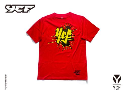T-SHIRT YCF ROUGE 2026 TAILLE L