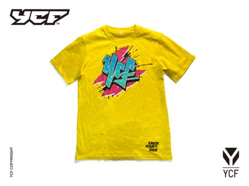 T-SHIRT YCF JAUNE 2026 TAILLE L