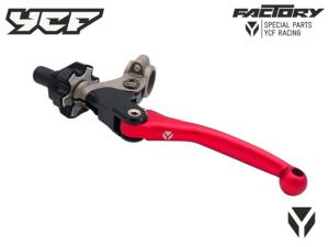 LEVIER D´EMBRAYAGE REPLIABLE/AJUSTABLE ROUGE