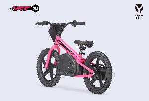 DRAISIENNE ELECTRIQUE YCF 16" 2026 ROSE