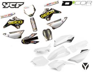 KIT PLASTIQUE + DECO GEICO CAMO D'COR
