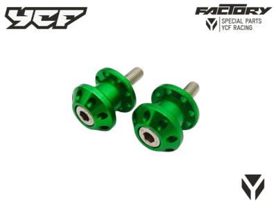 DIABOLO ALUMINIUM AVEC VIS M8X40MM VERT