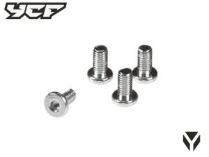 KIT VIS DISQUE DE FREIN M8x20 avec épaulement 10mm pour roue cross