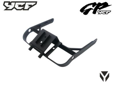 Support acier radiateur et flanc MINI GP Noir MAT