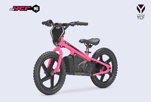DRAISIENNE ELECTRIQUE YCF 16" 2026 ROSE