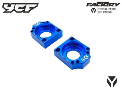 TENDEUR DE CHAINE CNC POUR BRAS ACIER Ø 15 BLEU
