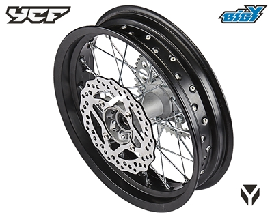 ROUE ARRIERE BIGY ALU SM 3.0x14'