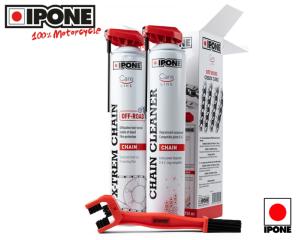 IPONE PACK CHAINE TOUT-TERRAIN - Dgraissant 750ml + Graisse 750ml + Brosse