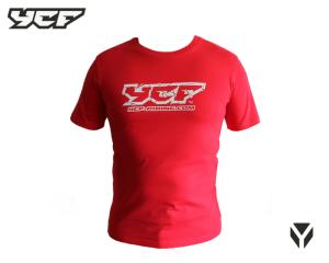 T-SHIRT YCF ROUGE 2021 TAILLE S