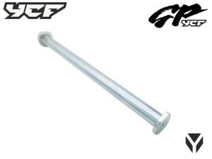 Axe de roue arriere MINI GP L=230mm perces avec ecrou M14