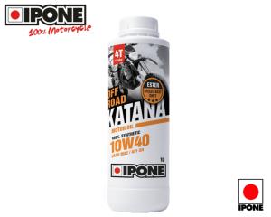 IPONE KATANA OFF ROAD - Huile moteur 4T 100% Synthétique - 1L