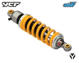 Amortisseur Arrière Universel 260 Mm - Pour Motos, Quads, Buggies 70-150cc - Acier Inoxydable