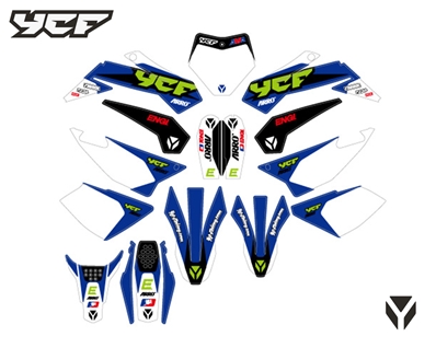 KIT DECO RACING 2022 - LITE/ START/ PILOT/ SP/SM BLEU