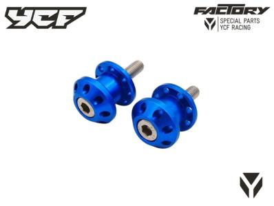 DIABOLO ALUMINUM WITH 2 SCREWS M8X40MM BLUE