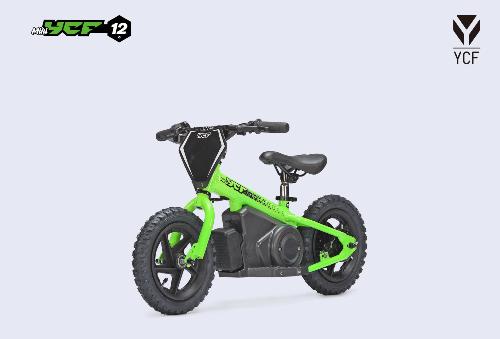 DRAISIENNE ELECTRIQUE YCF 12" 2026 VERT