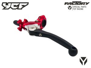 LEVIER D'EMBRAYAGE AVEC COCOTTE CNC ROUGE