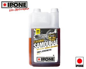 IPONE SAMOURAI RACING - Huile moteur 2T 100% Synthétique - 1L