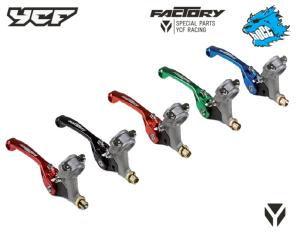 Cales Pieds Bleu CNC YCF pour Dirt Bike, Pit Bike