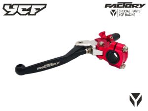 LEVIER D'EMBRAYAGE AVEC COCOTTE CNC ROUGE