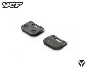 PLAQUETTES DE FREIN AV POUR ETRIER RADIAL 4 PISTONS