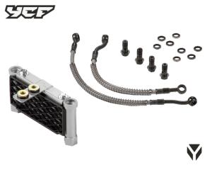 KIT COMPLET RADIATEUR HUILE POUR DAYTONA / YX TYPE CRF / ZS125 banjo M10/10