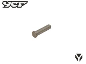 Axe repose pied inox d6mmx21mm
