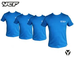 TEE SHIRT YCF BLEU TAILLE S