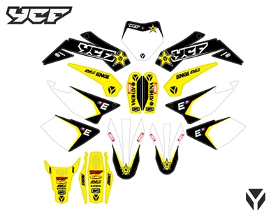 KIT DECO RACING 2022 - LITE/ START/ PILOT/ SP/SM NOIR