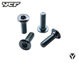 KIT 4 VIS DISQUE DE FREIN SUPERMOTO M8x25mm STEP d9.8mmx3.5mm