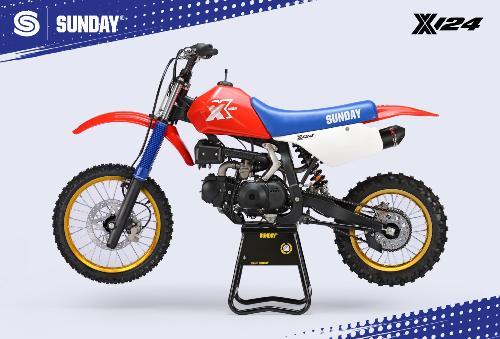 125cc YCF Sunday X 124 2026 ROUGE
