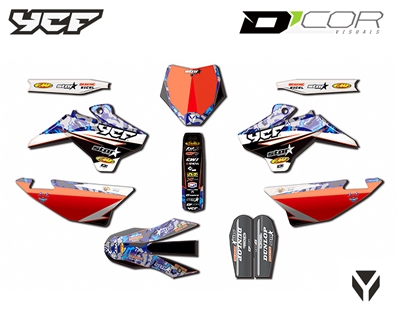 KIT DECO STAR RACING CAMO D'COR