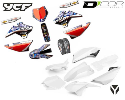 KIT PLASTIQUE + DECO STAR RACING CAMO D'COR
