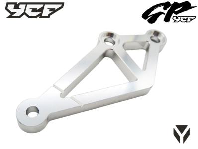 Platine aluminium support de repose pied gauche MINI GP