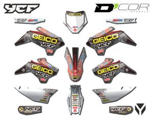 KIT DECO GEICO PILOT 2016-2017/ FACTORY 2016-2017