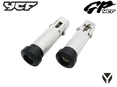 Reposes pieds complet droit / gauche MINI GP avec embout Teflon