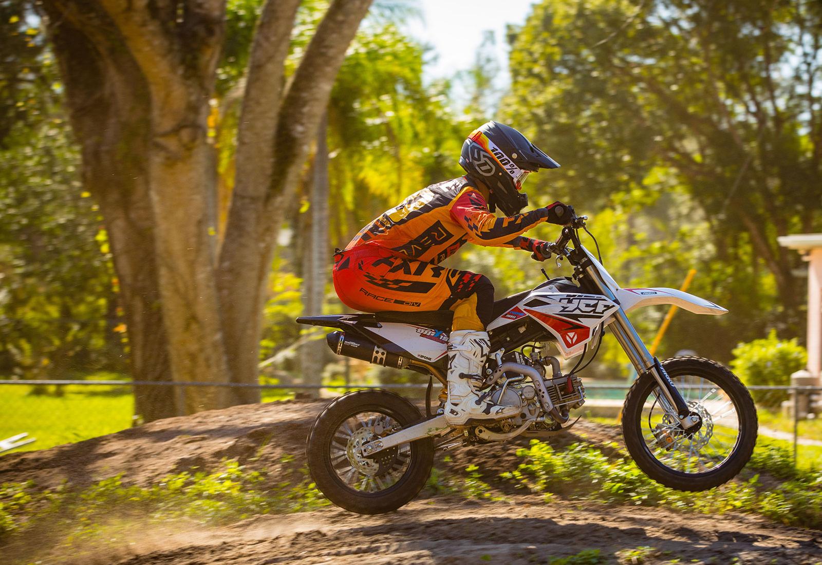 moto cross demarreur